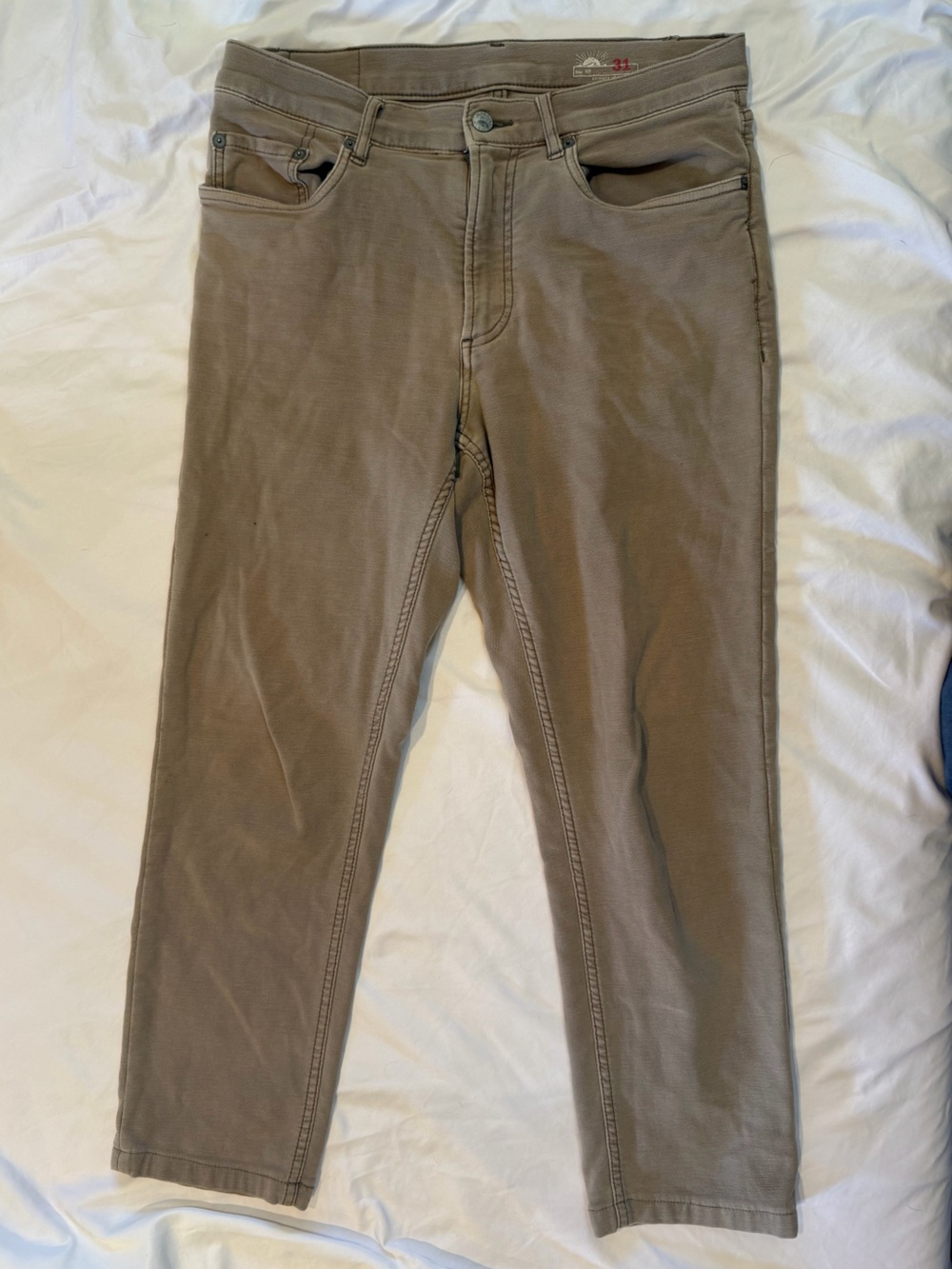 Faherty Women’s Slim Fit Brown Jeans